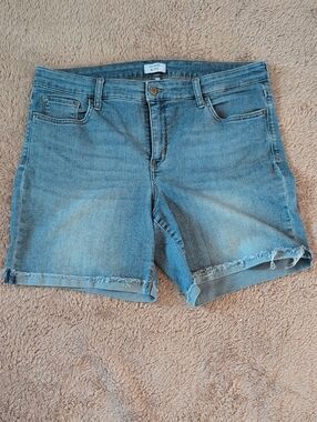 Crown & Ivy Denim Cutoff Shorts Size 14